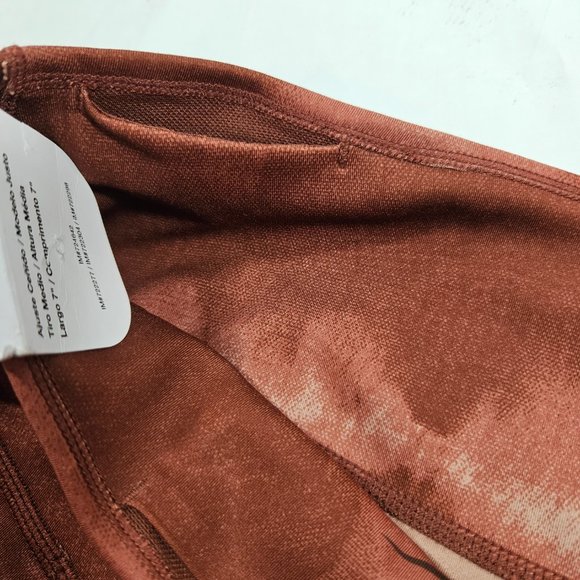 Nike One Luxe Tight Fit Mid Rise Shorts Women's Size Small 7" Athletic Workout - Picture 7 of 9